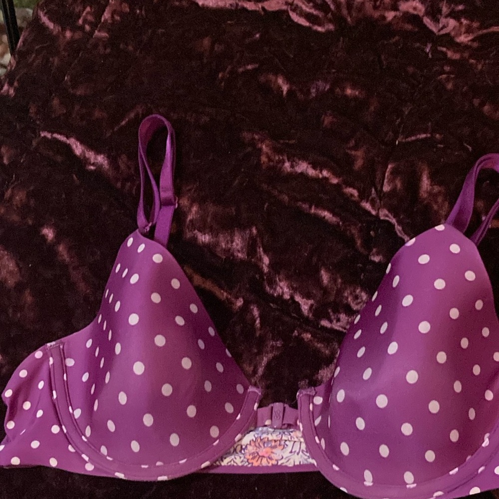 Victoria’s Secret Bra Purple/White